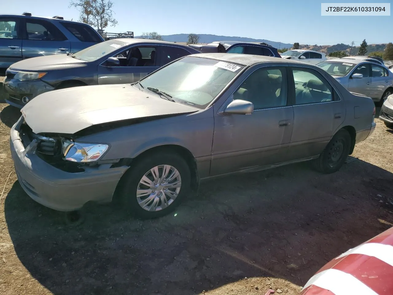 2001 Toyota Camry Ce VIN: JT2BF22K610331094 Lot: 76779124