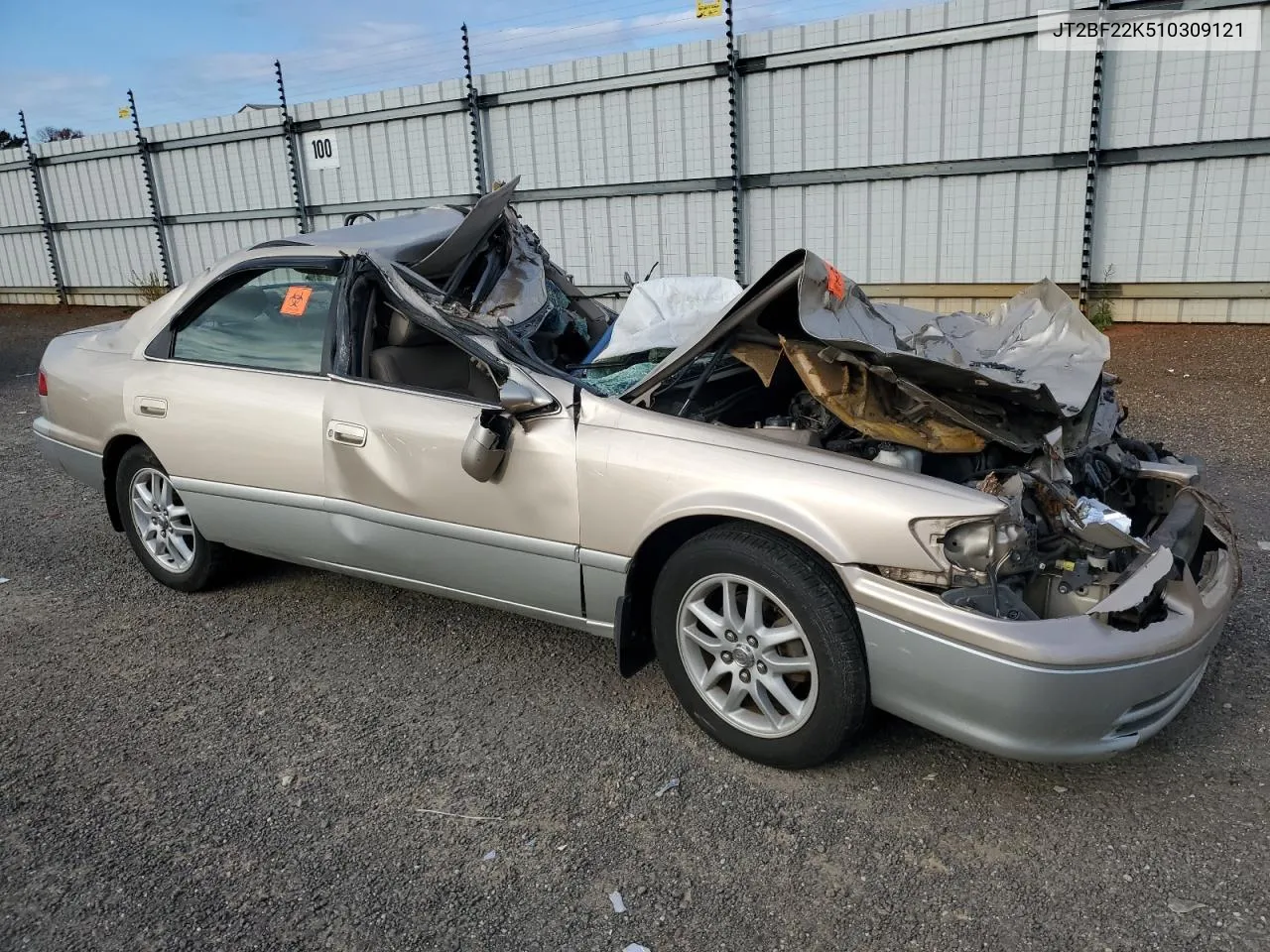 2001 Toyota Camry Ce VIN: JT2BF22K510309121 Lot: 77107954