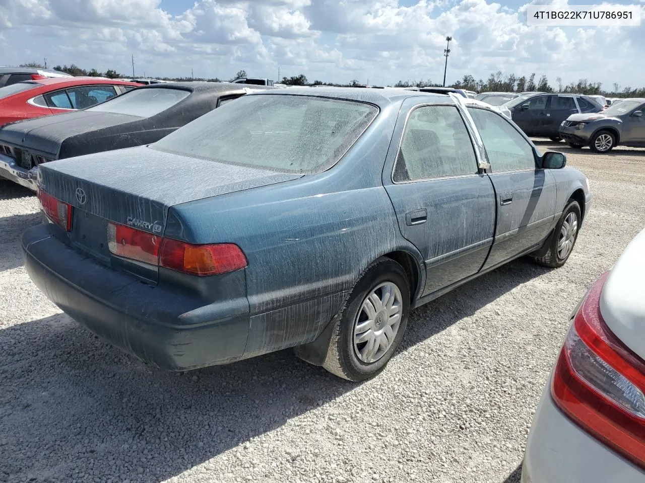 2001 Toyota Camry Ce VIN: 4T1BG22K71U786951 Lot: 77188314