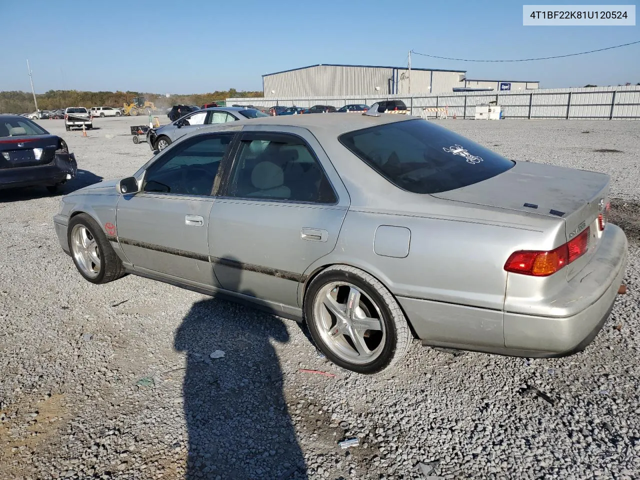 2001 Toyota Camry Le VIN: 4T1BF22K81U120524 Lot: 77203784