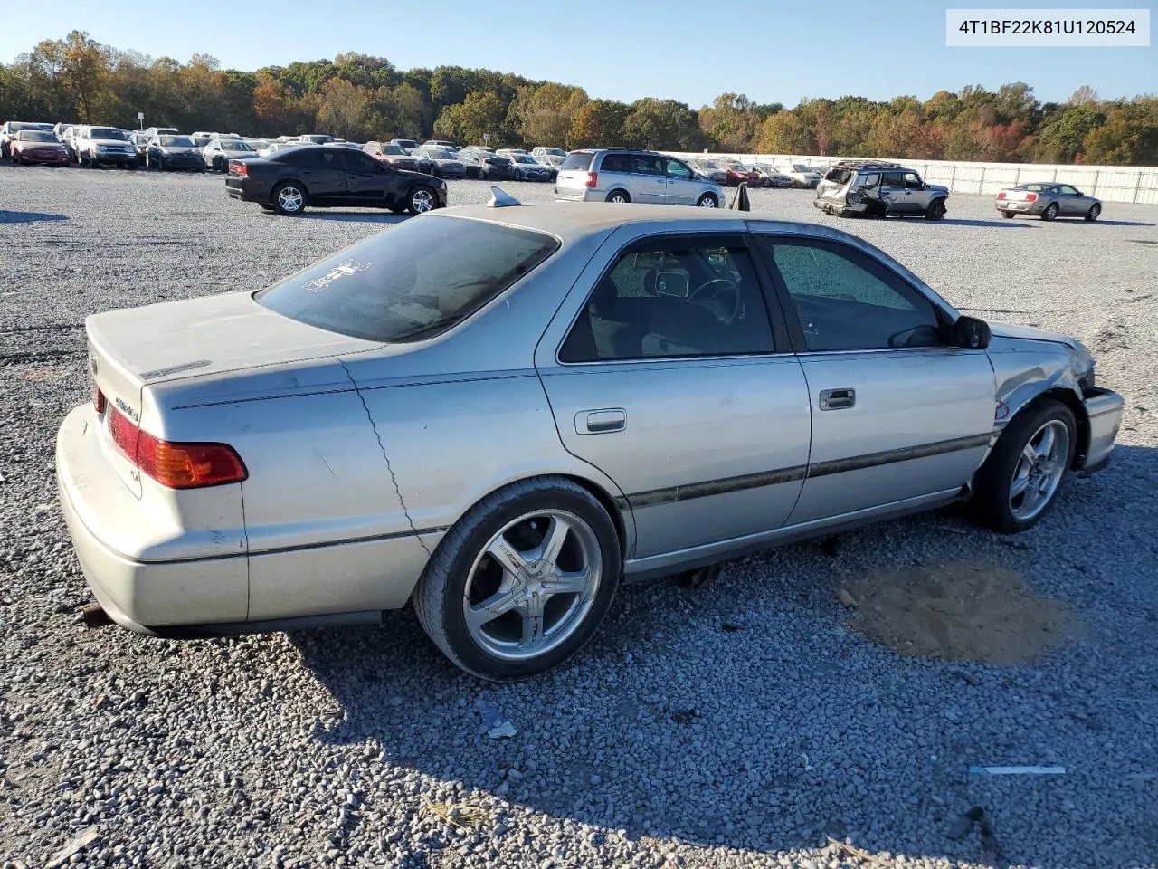 2001 Toyota Camry Le VIN: 4T1BF22K81U120524 Lot: 77203784