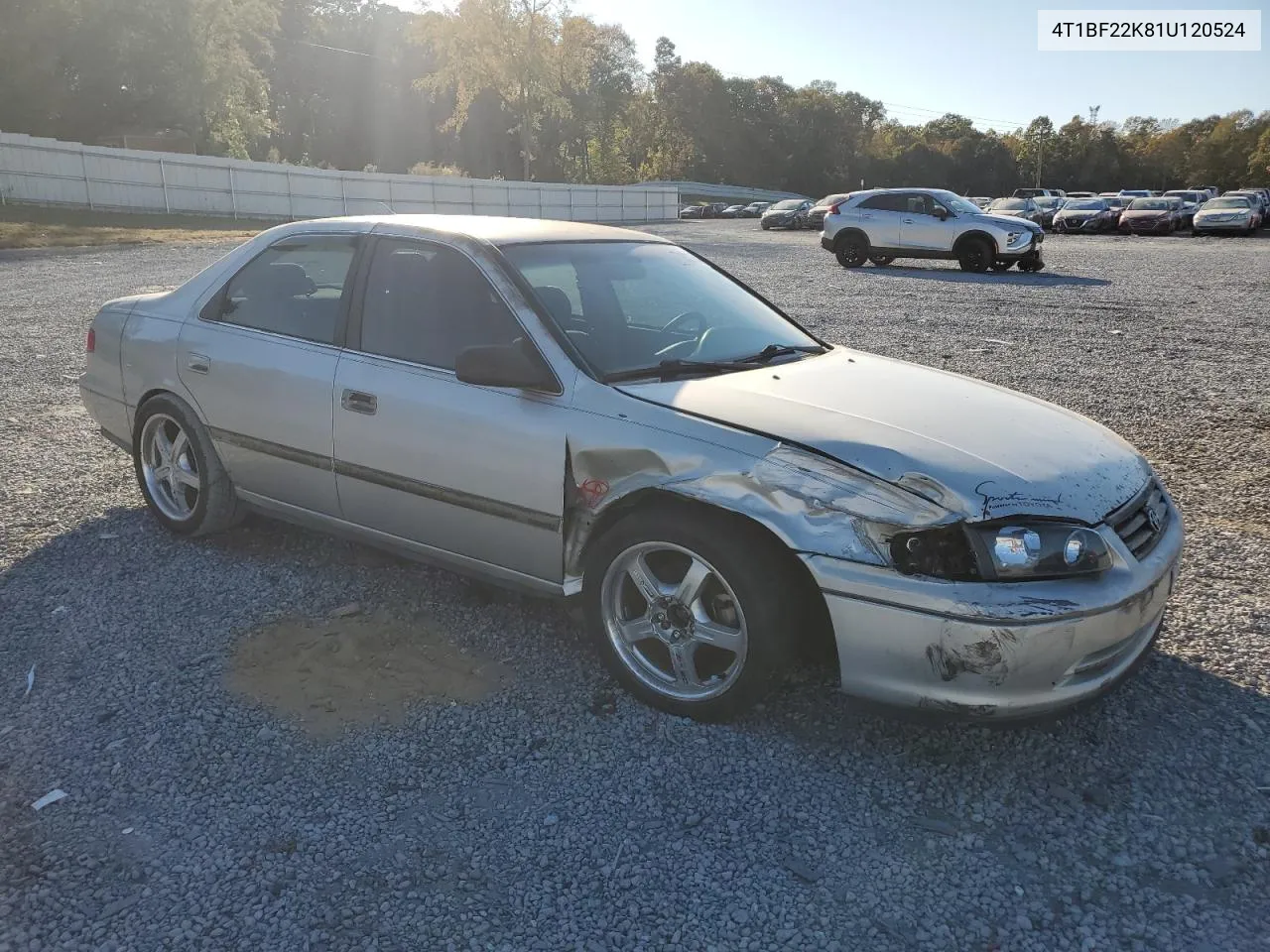 2001 Toyota Camry Le VIN: 4T1BF22K81U120524 Lot: 77203784