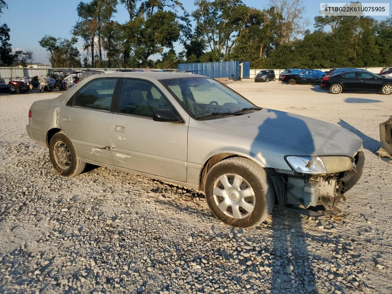 2001 Toyota Camry Ce VIN: 4T1BG22K61U075905 Lot: 77266814