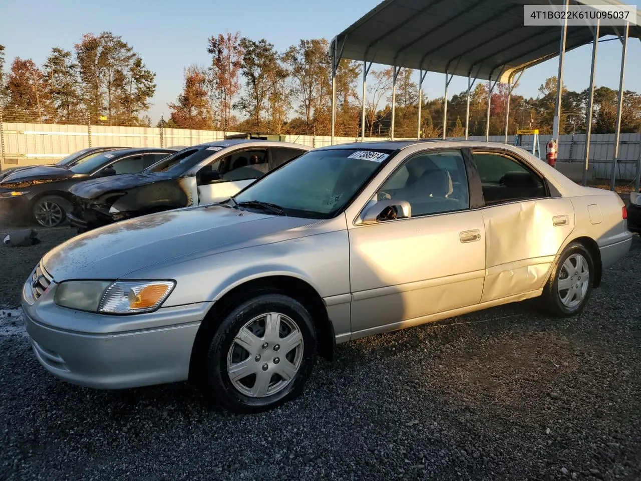 2001 Toyota Camry Ce VIN: 4T1BG22K61U095037 Lot: 77386914