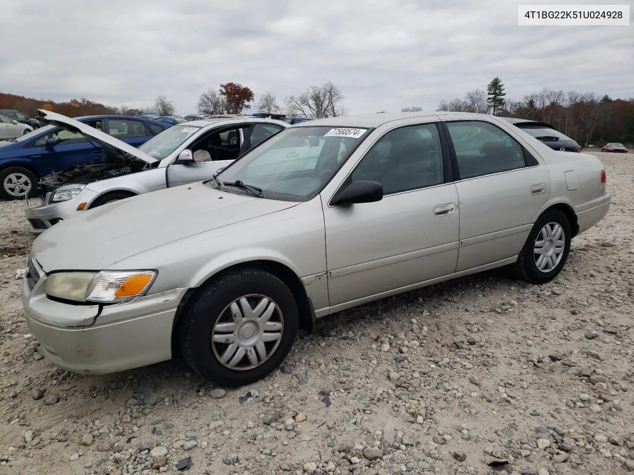 4T1BG22K51U024928 2001 Toyota Camry Ce