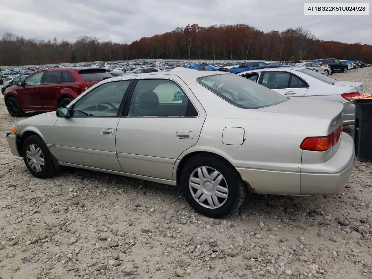 4T1BG22K51U024928 2001 Toyota Camry Ce