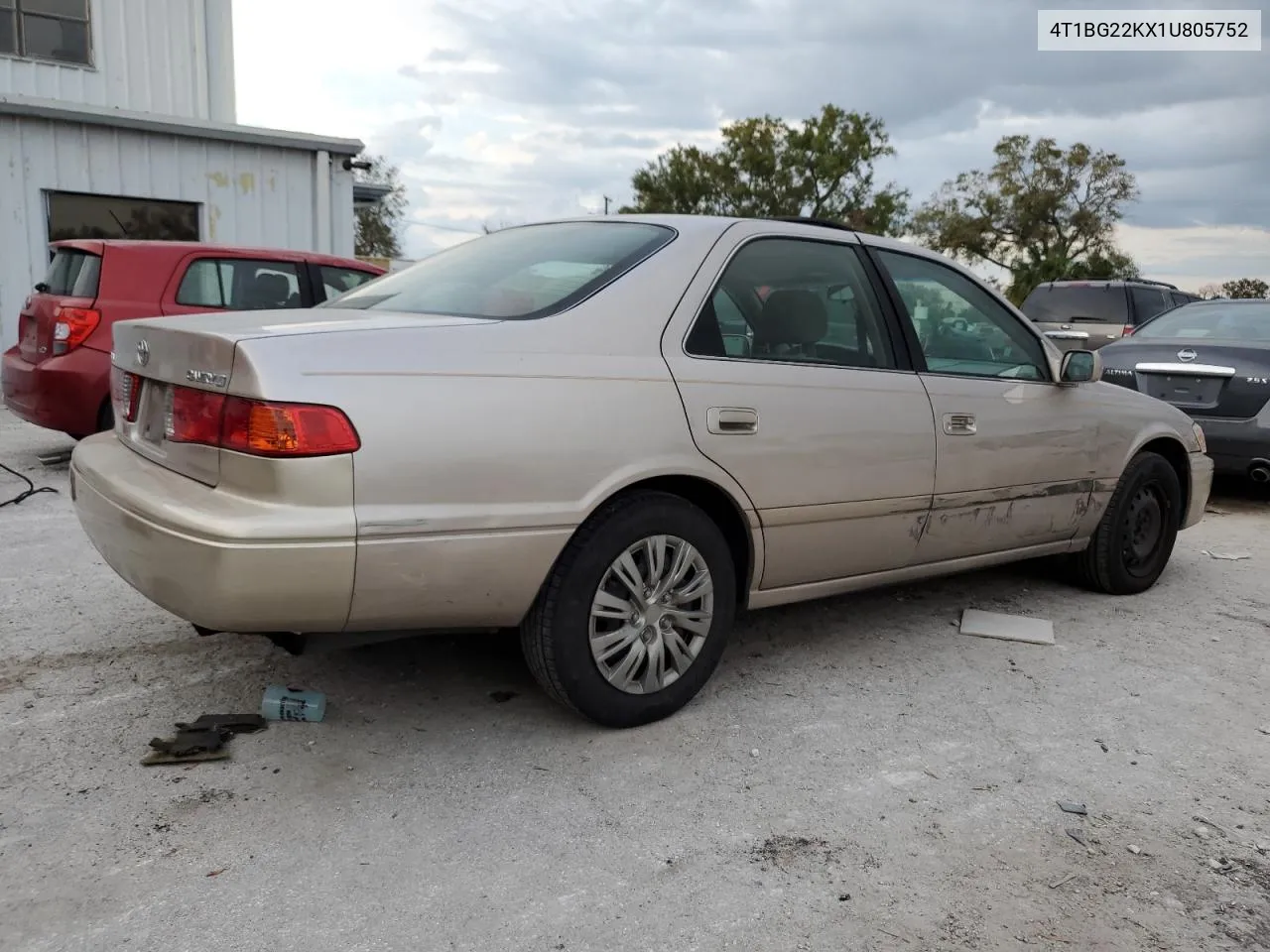 2001 Toyota Camry Ce VIN: 4T1BG22KX1U805752 Lot: 77795594