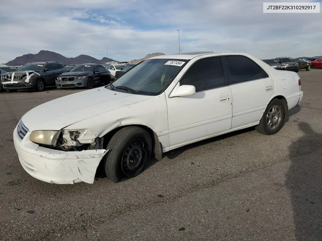 2001 Toyota Camry Ce VIN: JT2BF22K310292917 Lot: 77827454