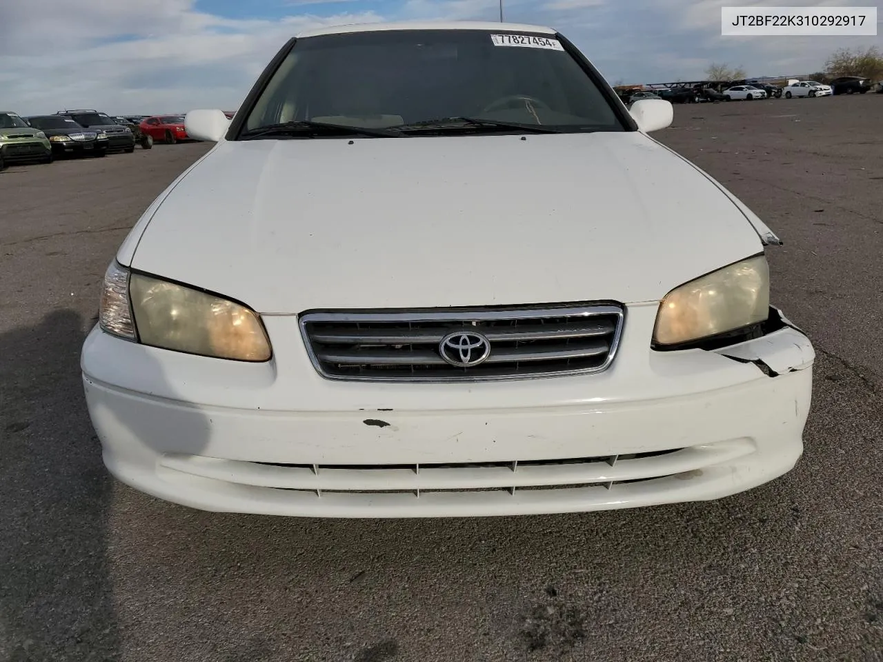 2001 Toyota Camry Ce VIN: JT2BF22K310292917 Lot: 77827454