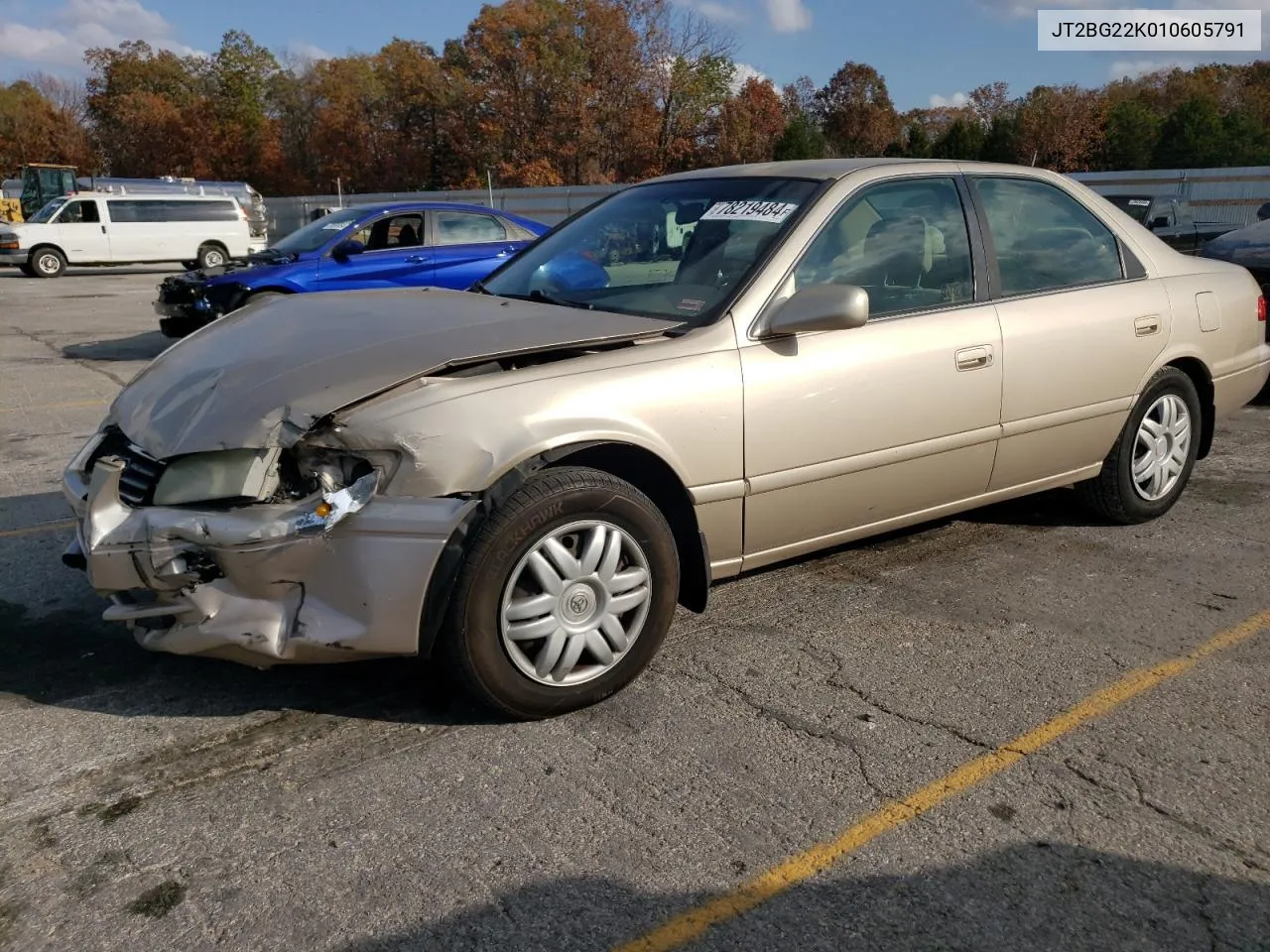 2001 Toyota Camry Ce VIN: JT2BG22K010605791 Lot: 78219484