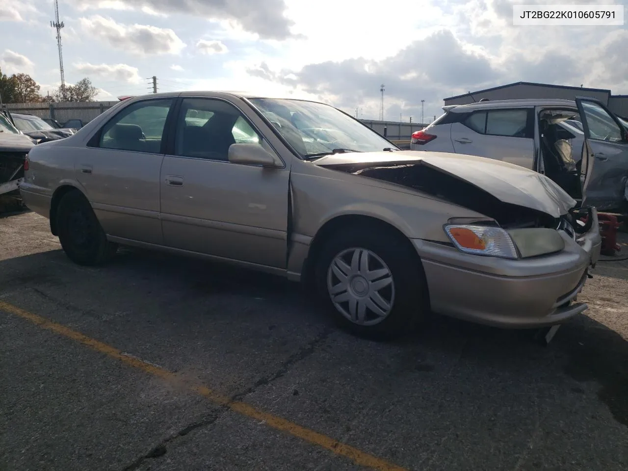 2001 Toyota Camry Ce VIN: JT2BG22K010605791 Lot: 78219484