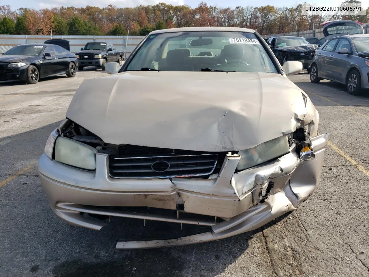 2001 Toyota Camry Ce VIN: JT2BG22K010605791 Lot: 78219484