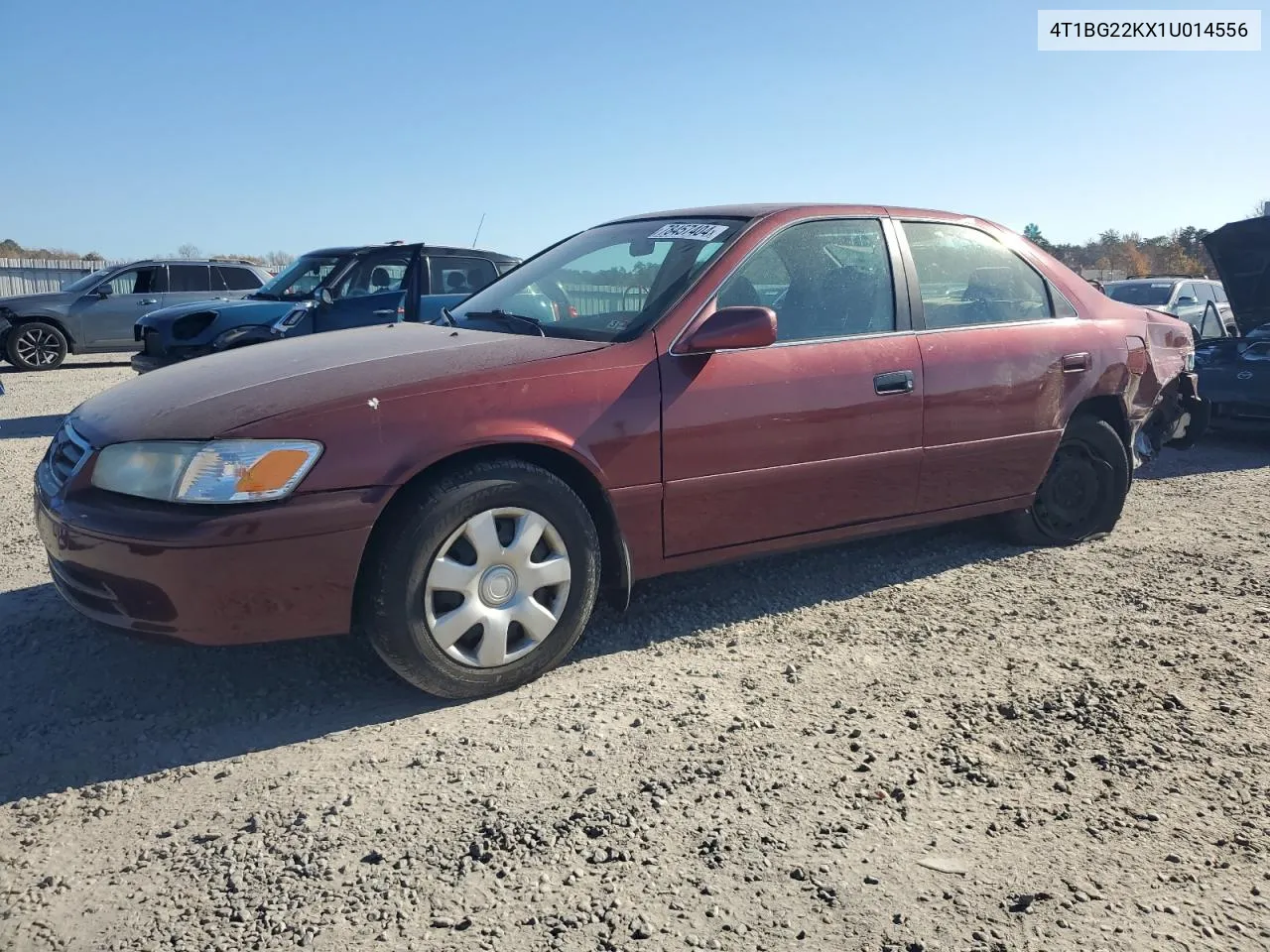 2001 Toyota Camry Ce VIN: 4T1BG22KX1U014556 Lot: 78457404