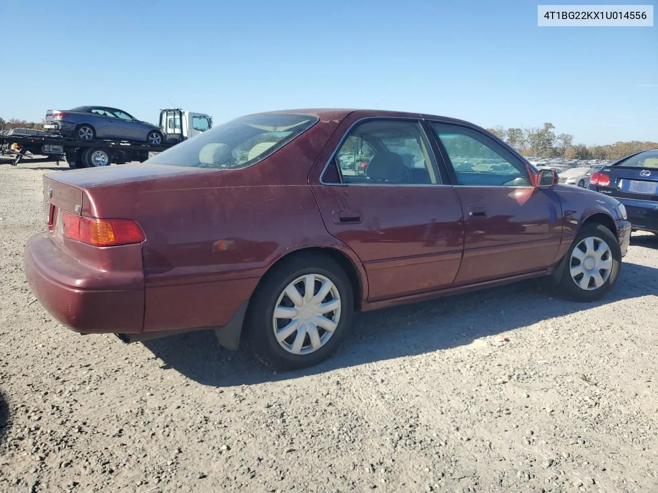 2001 Toyota Camry Ce VIN: 4T1BG22KX1U014556 Lot: 78457404