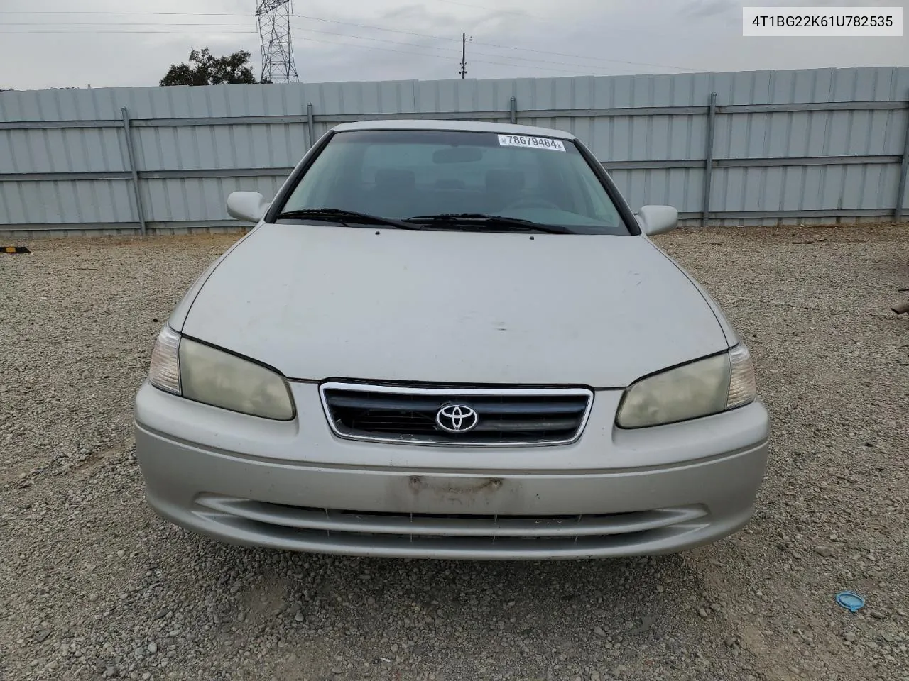 2001 Toyota Camry Ce VIN: 4T1BG22K61U782535 Lot: 78679484