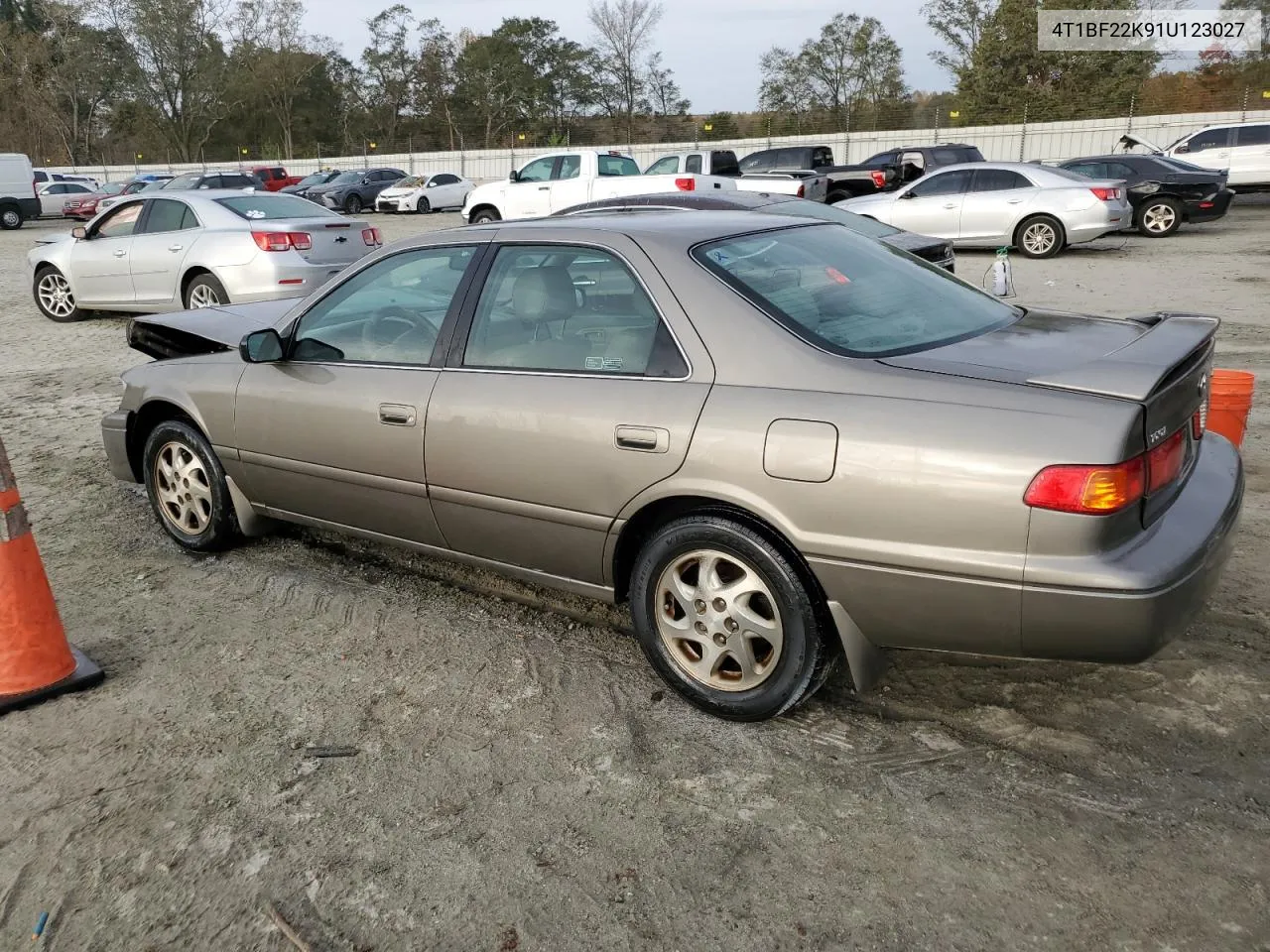 2001 Toyota Camry Le VIN: 4T1BF22K91U123027 Lot: 78791534