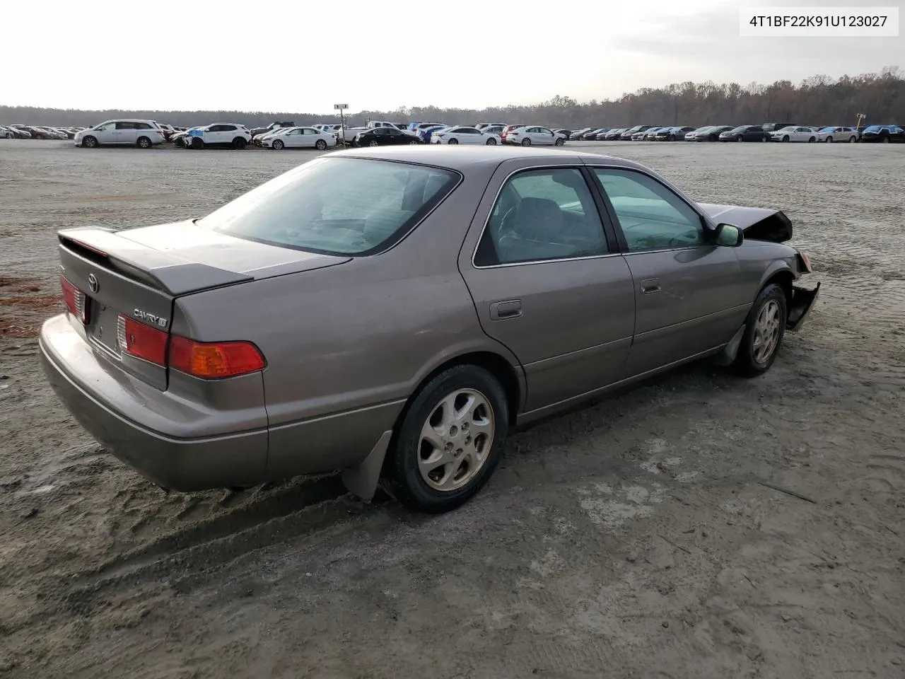 2001 Toyota Camry Le VIN: 4T1BF22K91U123027 Lot: 78791534