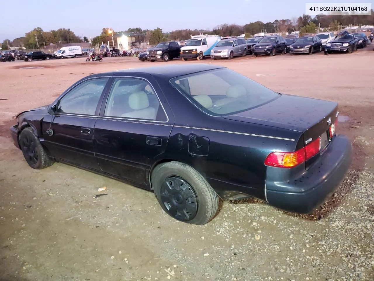 2001 Toyota Camry Ce VIN: 4T1BG22K21U104168 Lot: 78799684