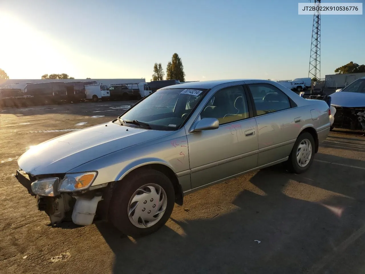 2001 Toyota Camry Ce VIN: JT2BG22K910536776 Lot: 80143214