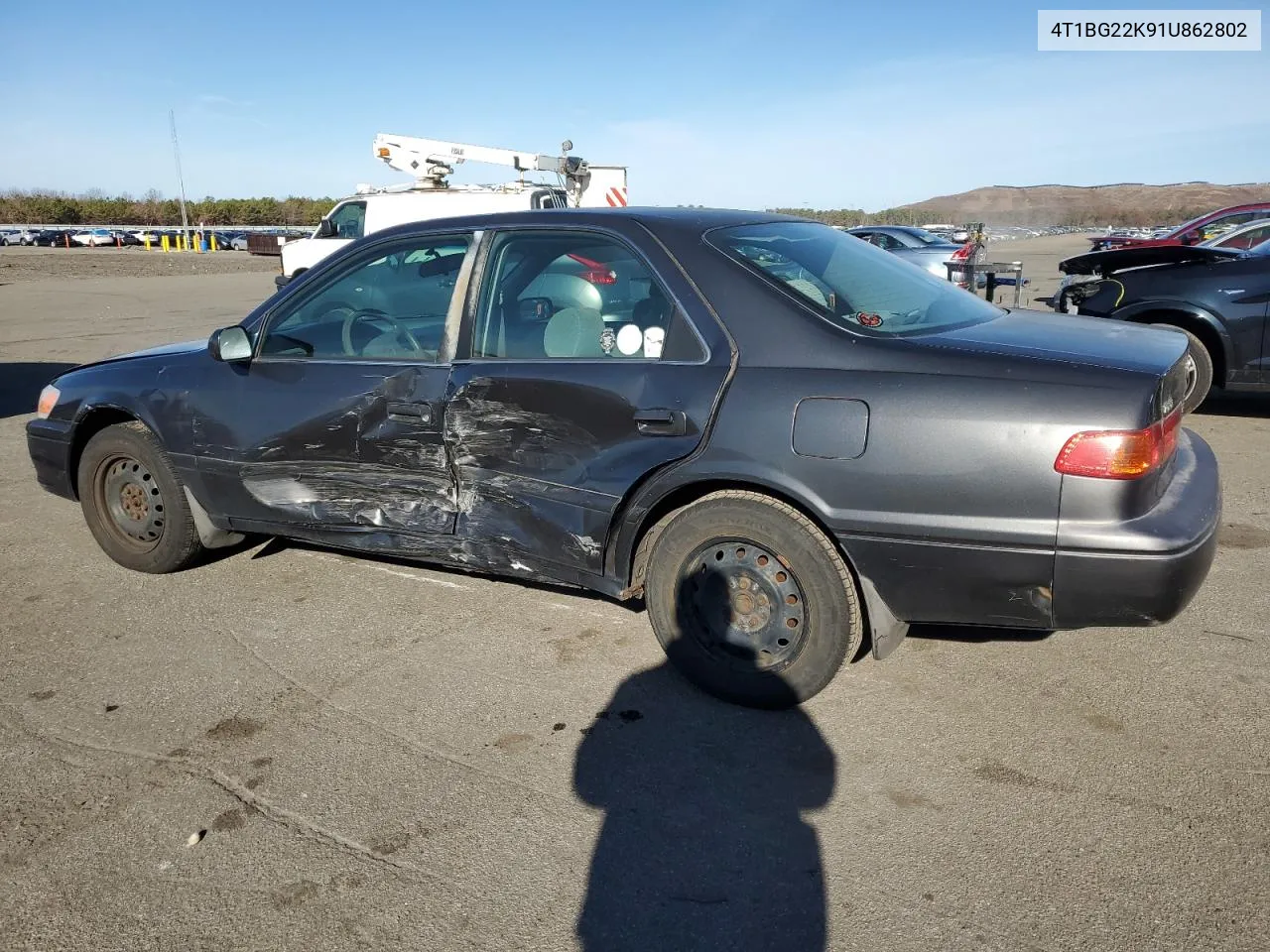 2001 Toyota Camry Ce VIN: 4T1BG22K91U862802 Lot: 80618004