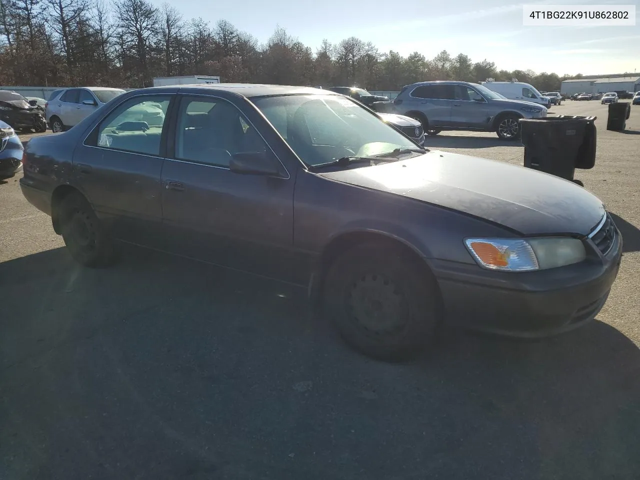 2001 Toyota Camry Ce VIN: 4T1BG22K91U862802 Lot: 80618004