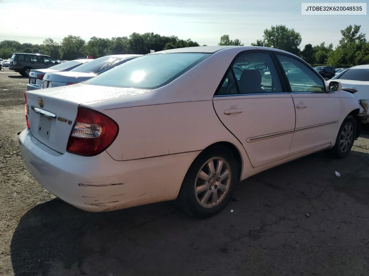 2002 Toyota Camry Le VIN: JTDBE32K620048535 Lot: 67112214