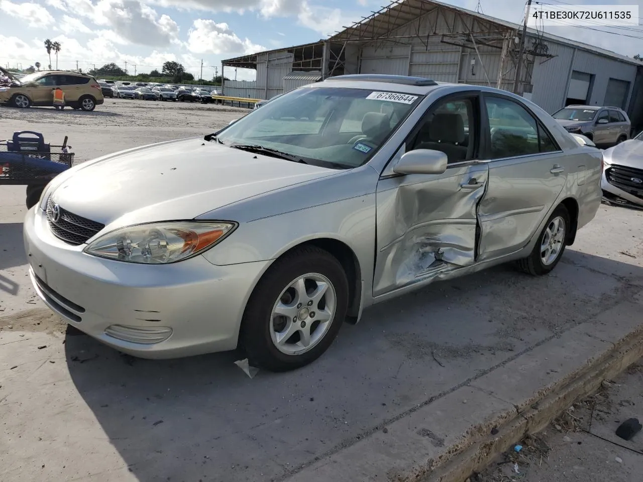 2002 Toyota Camry Le VIN: 4T1BE30K72U611535 Lot: 67366644