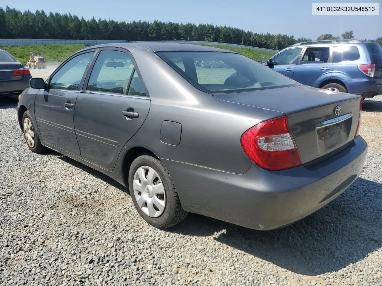 2002 Toyota Camry Le VIN: 4T1BE32K32U548513 Lot: 68429574