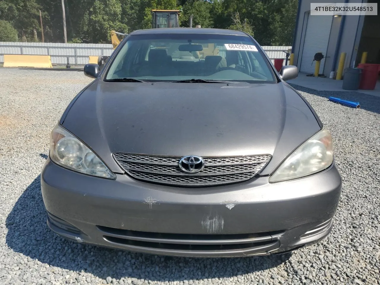 2002 Toyota Camry Le VIN: 4T1BE32K32U548513 Lot: 68429574