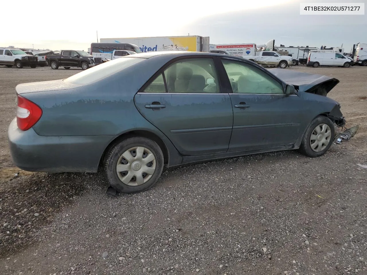 2002 Toyota Camry Le VIN: 4T1BE32K02U571277 Lot: 69227764