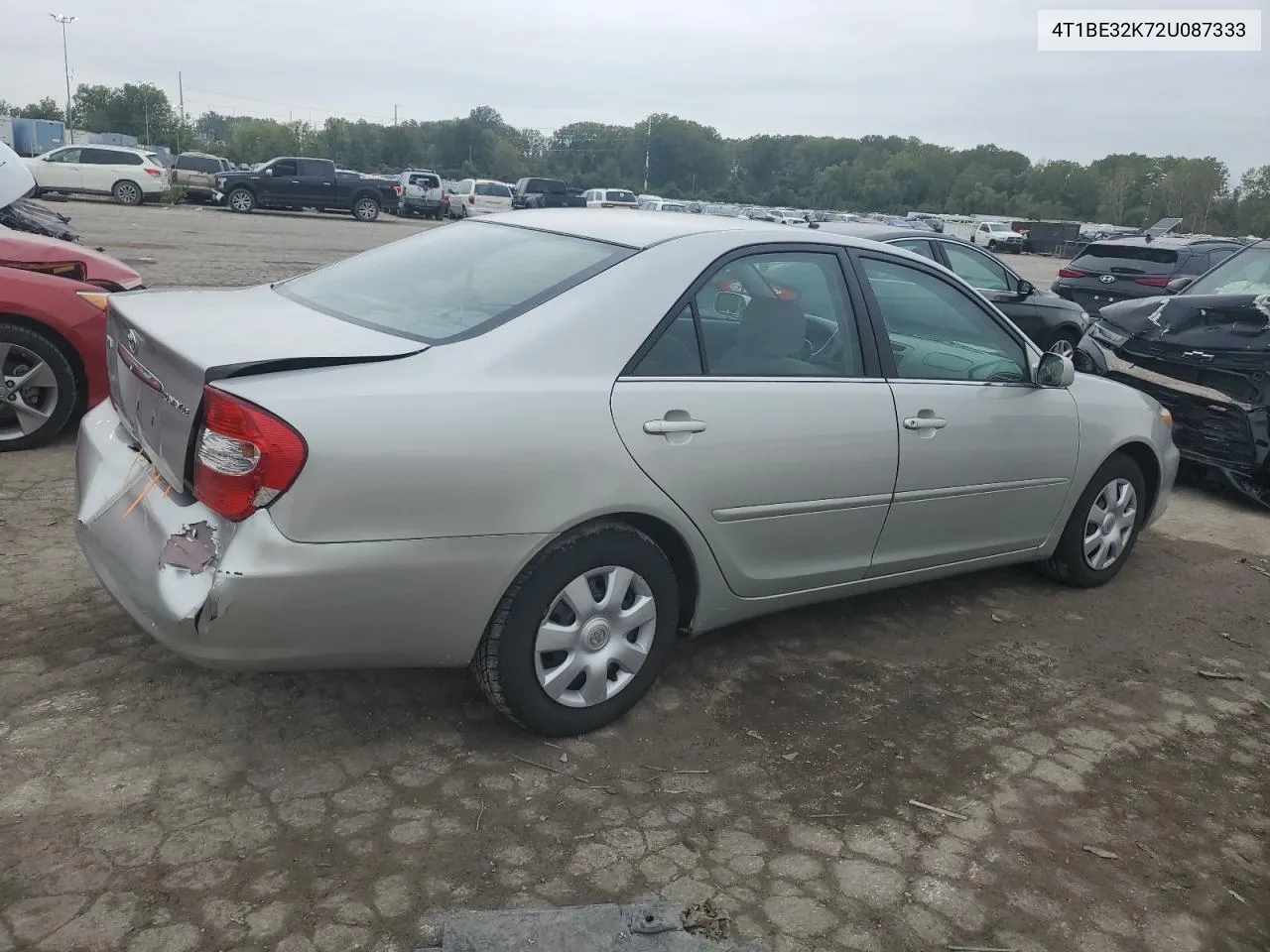 2002 Toyota Camry Le VIN: 4T1BE32K72U087333 Lot: 71622364