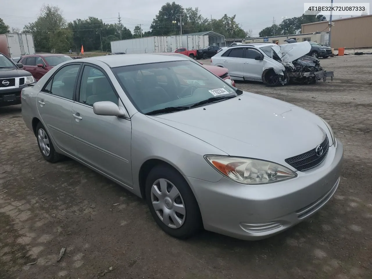 2002 Toyota Camry Le VIN: 4T1BE32K72U087333 Lot: 71622364