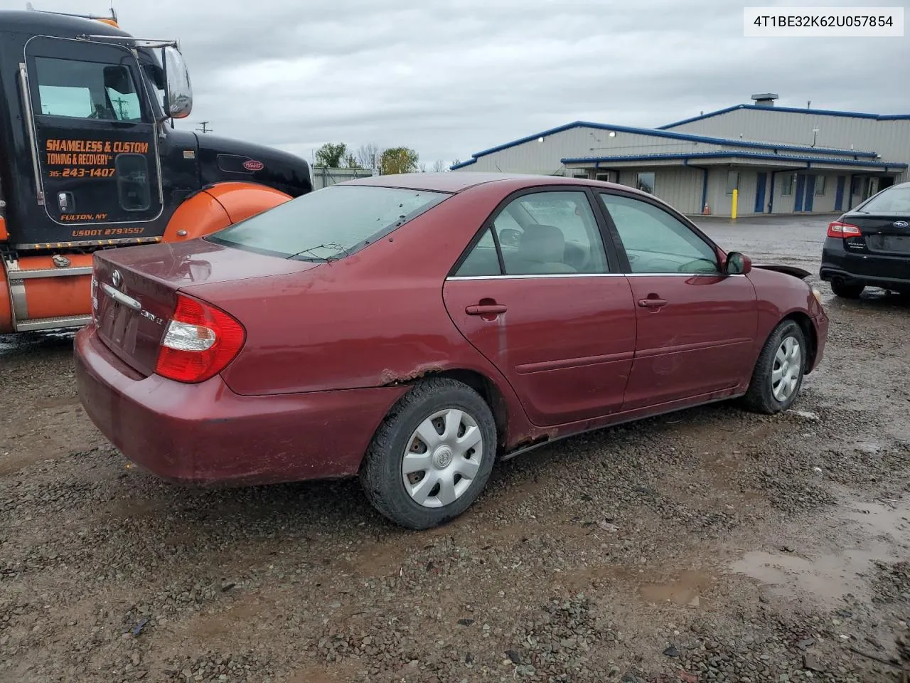 2002 Toyota Camry Le VIN: 4T1BE32K62U057854 Lot: 71957854