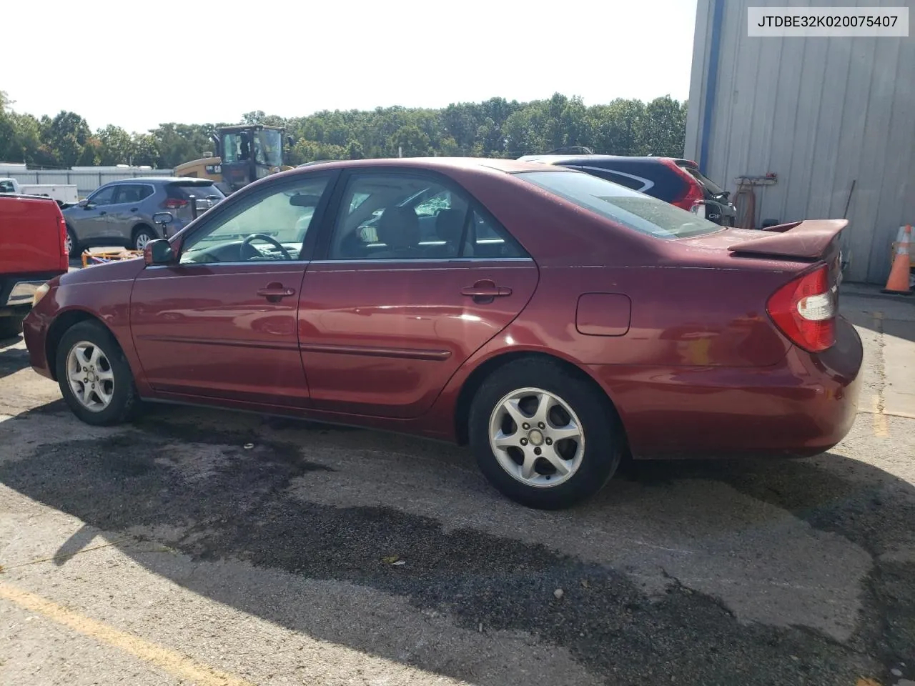 JTDBE32K020075407 2002 Toyota Camry Le