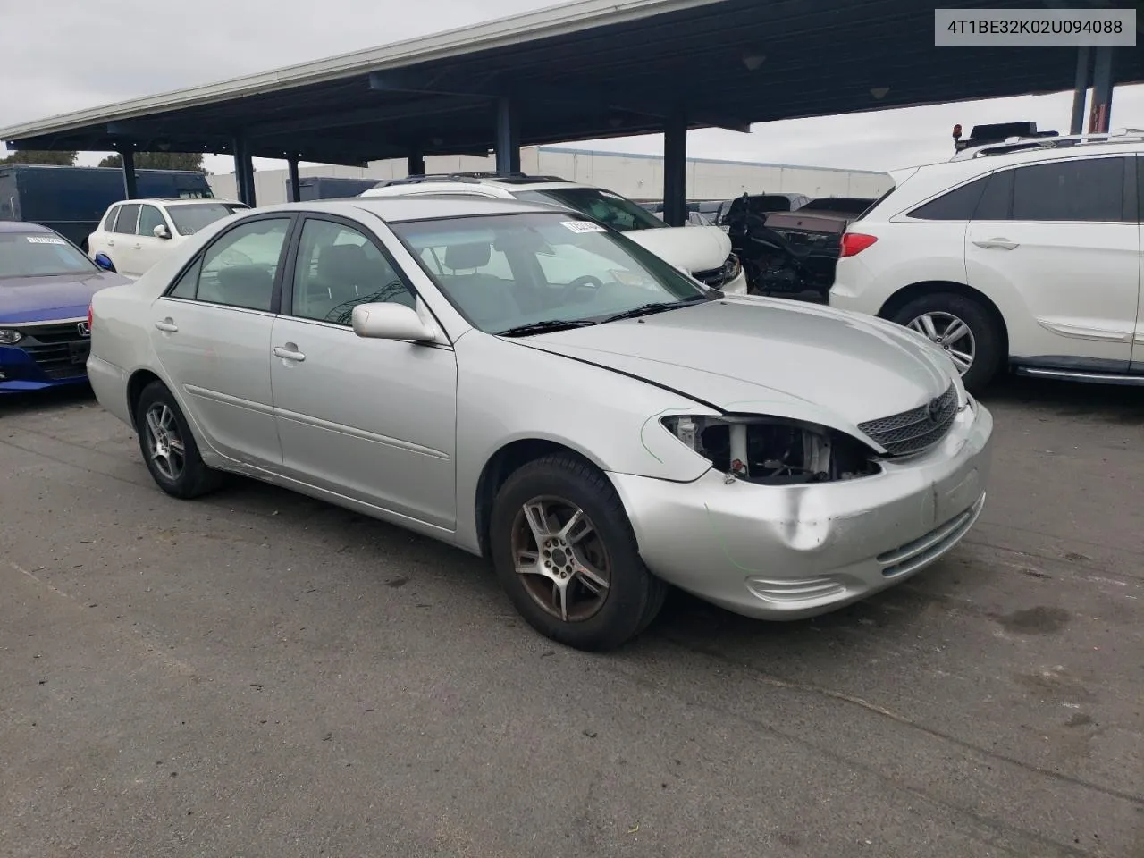 2002 Toyota Camry Le VIN: 4T1BE32K02U094088 Lot: 72521434