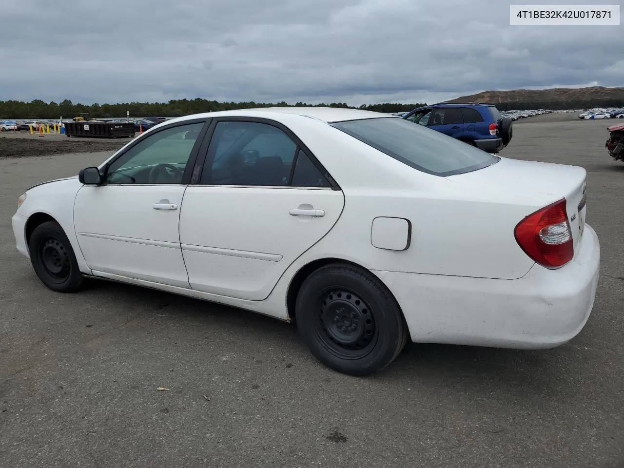 2002 Toyota Camry Le VIN: 4T1BE32K42U017871 Lot: 72834394