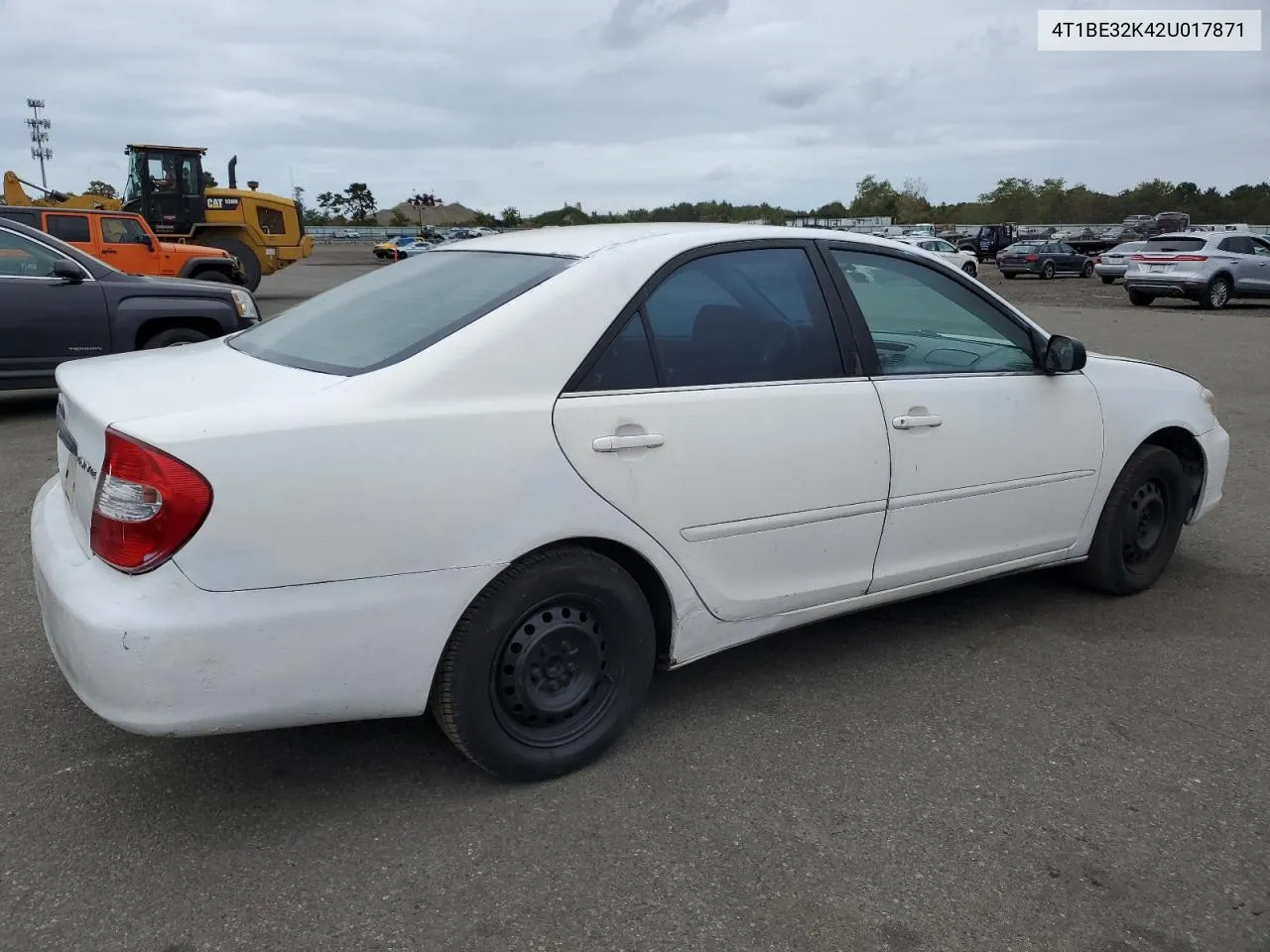 2002 Toyota Camry Le VIN: 4T1BE32K42U017871 Lot: 72834394