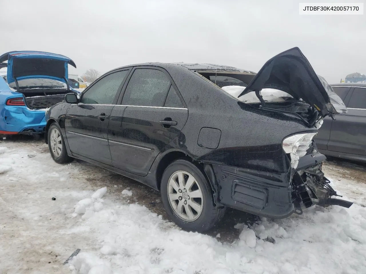 2002 Toyota Camry Le VIN: JTDBF30K420057170 Lot: 73232684