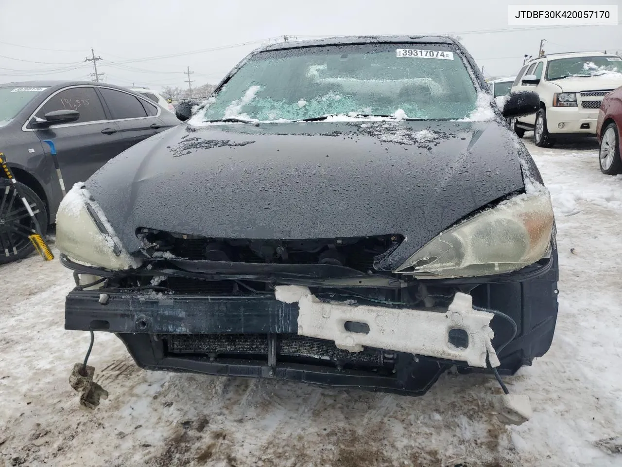 2002 Toyota Camry Le VIN: JTDBF30K420057170 Lot: 73232684