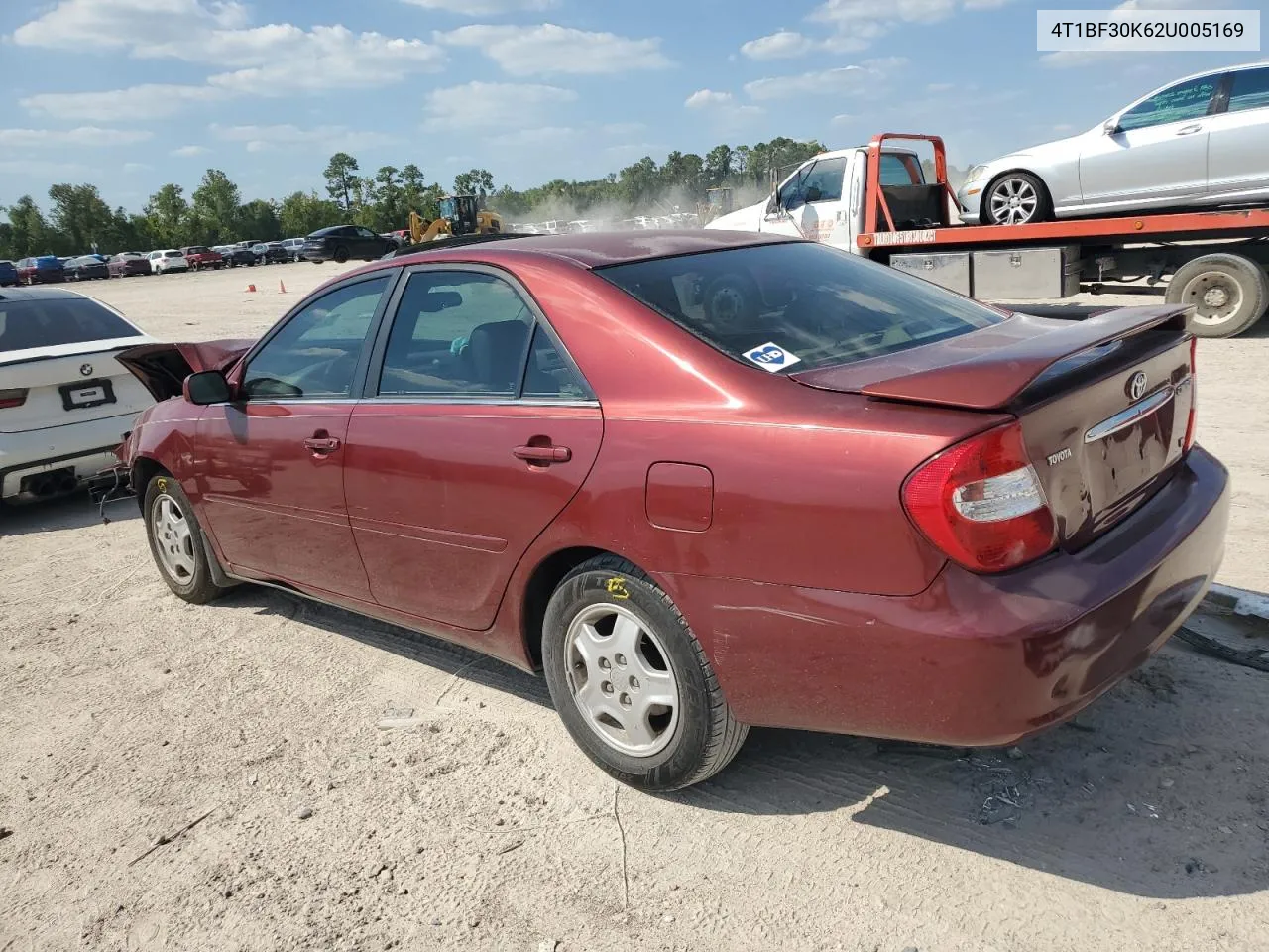 2002 Toyota Camry Le VIN: 4T1BF30K62U005169 Lot: 73588084