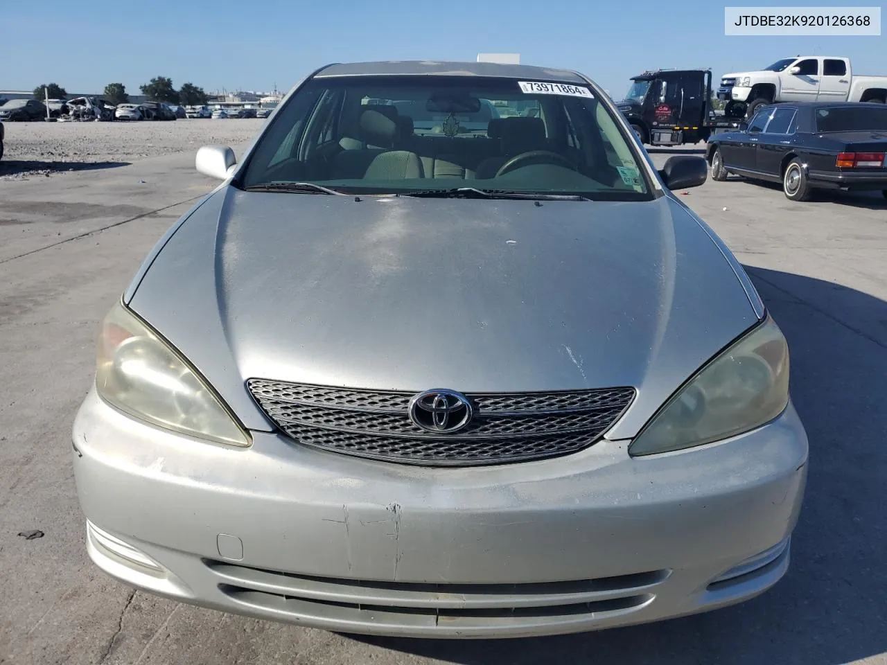 2002 Toyota Camry Le VIN: JTDBE32K920126368 Lot: 73971864