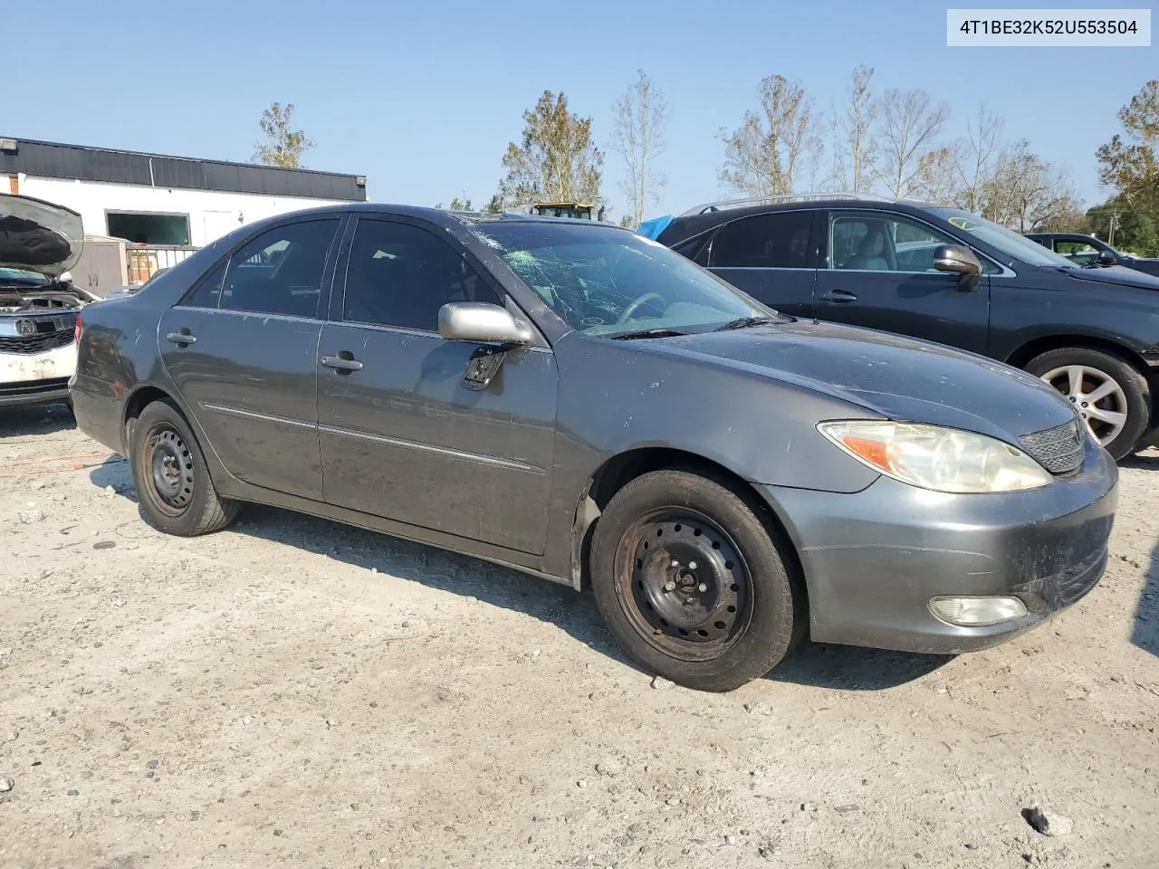 2002 Toyota Camry Le VIN: 4T1BE32K52U553504 Lot: 74542224