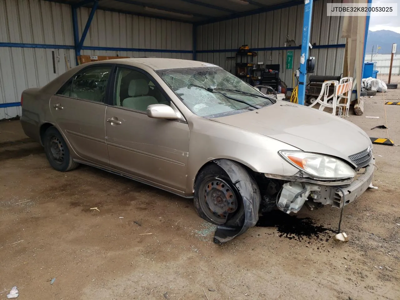 JTDBE32K820053025 2002 Toyota Camry Le