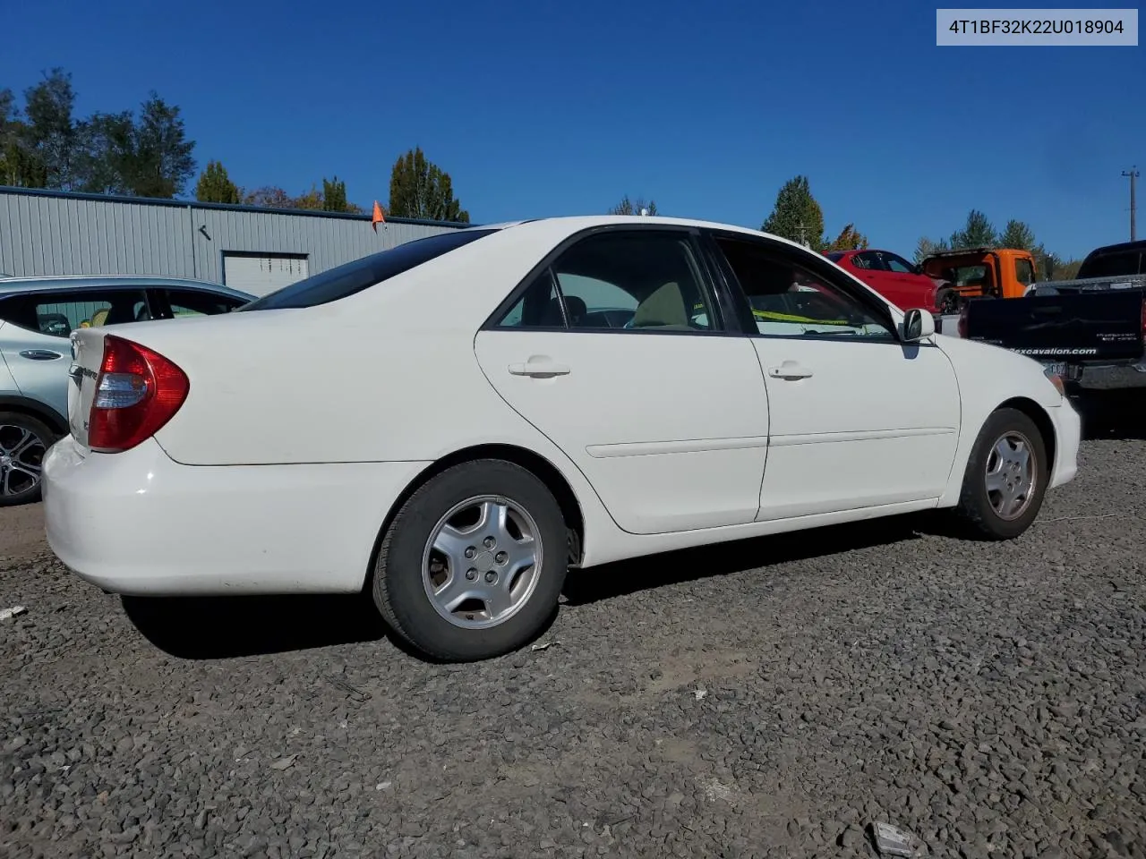 4T1BF32K22U018904 2002 Toyota Camry Le