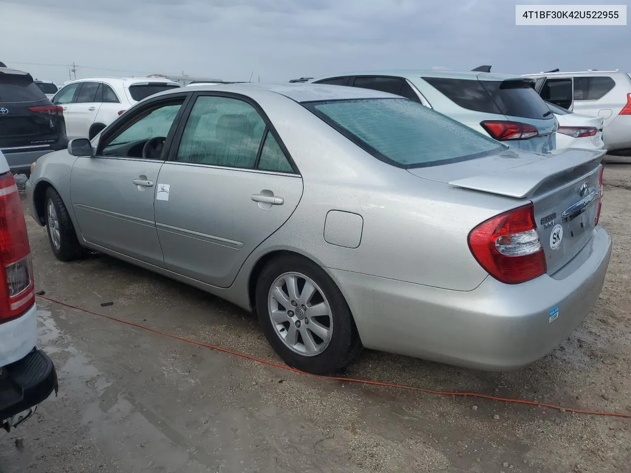 2002 Toyota Camry Le VIN: 4T1BF30K42U522955 Lot: 75198394