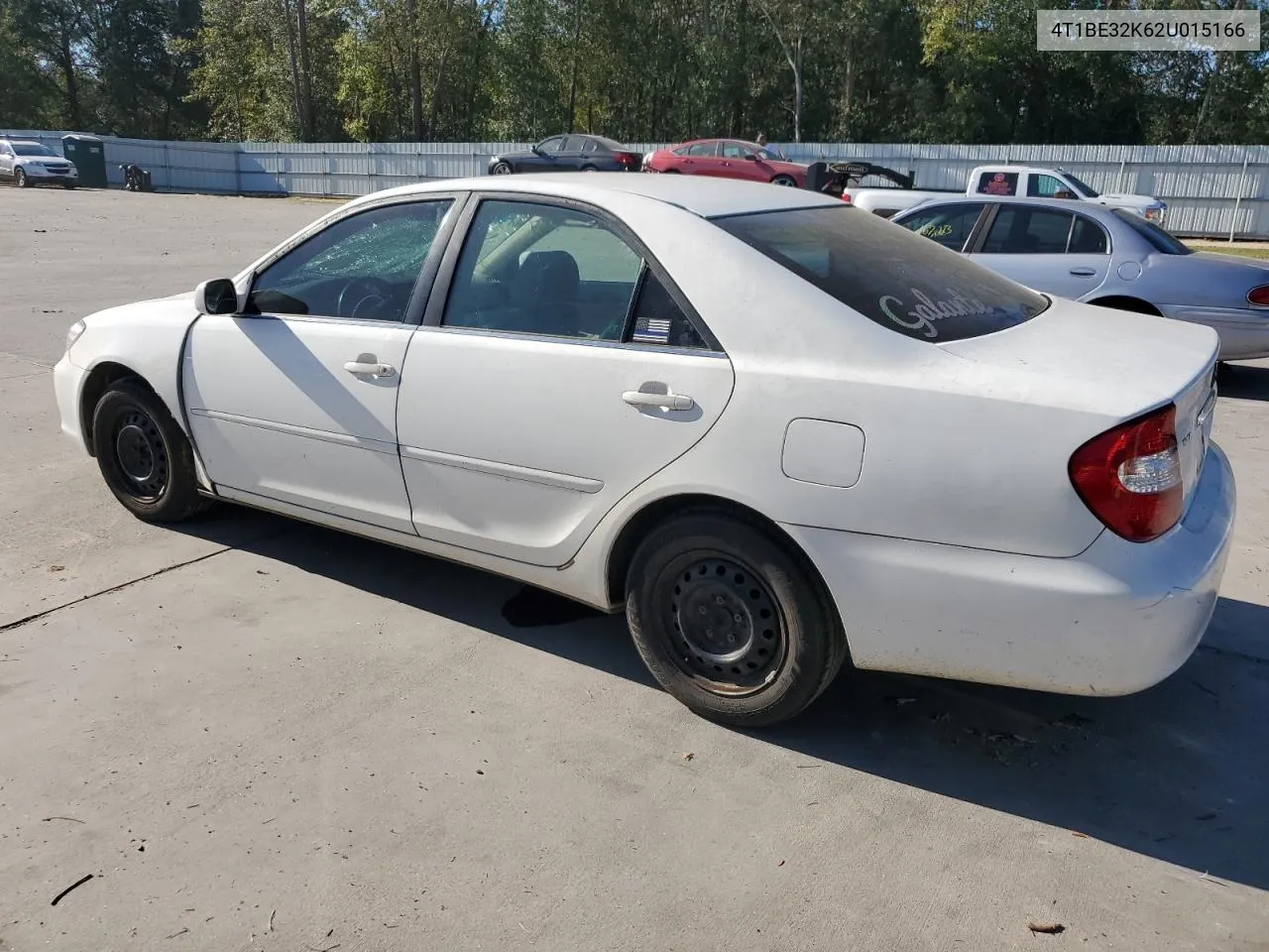 2002 Toyota Camry Le VIN: 4T1BE32K62U015166 Lot: 75426434