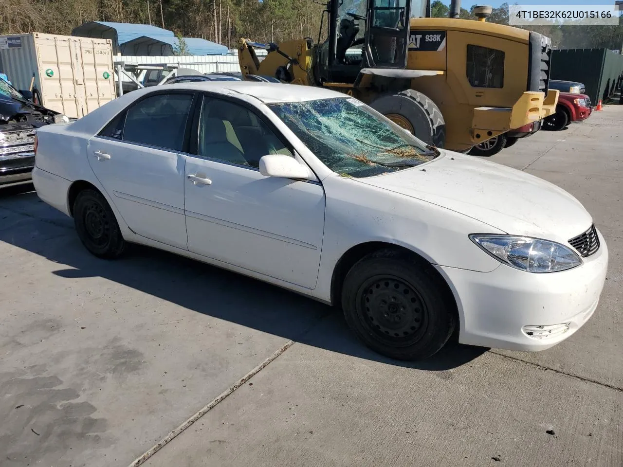 2002 Toyota Camry Le VIN: 4T1BE32K62U015166 Lot: 75426434