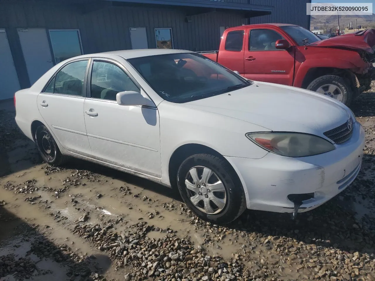 2002 Toyota Camry Le VIN: JTDBE32K520090095 Lot: 75558134