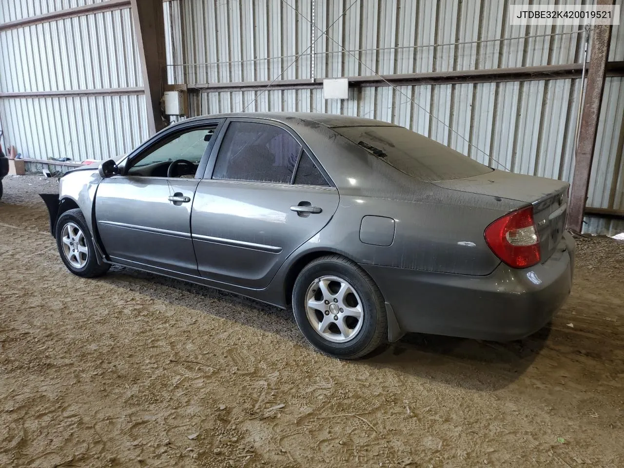 2002 Toyota Camry Le VIN: JTDBE32K420019521 Lot: 75960734