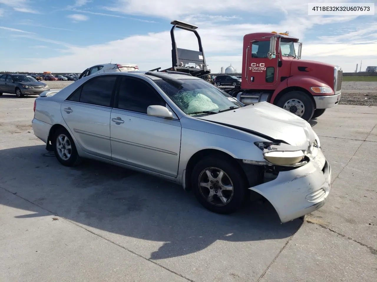 2002 Toyota Camry Le VIN: 4T1BE32K32U607673 Lot: 77504643